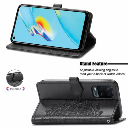 Mandala Embossing Pattern Horizontal Flip Leather Case with Holder & Card Slots & Wallet & Lanyard, For OPPO A54 4G, For OPPO Realme 8 / 8 Pro 4G, For OPPO Realme 8 5G / Realme V13 5G, For vivo V20 SE