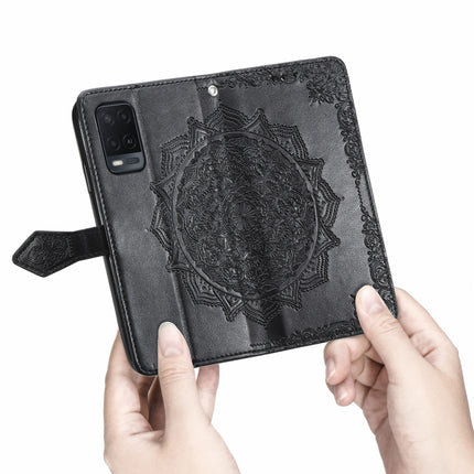 Mandala Embossing Pattern Horizontal Flip Leather Case with Holder & Card Slots & Wallet & Lanyard, For OPPO A54 4G, For OPPO Realme 8 / 8 Pro 4G, For OPPO Realme 8 5G / Realme V13 5G, For vivo V20 SE