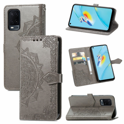 Mandala Embossing Pattern Horizontal Flip Leather Case with Holder & Card Slots & Wallet & Lanyard, For OPPO A54 4G, For OPPO Realme 8 / 8 Pro 4G, For OPPO Realme 8 5G / Realme V13 5G, For vivo V20 SE