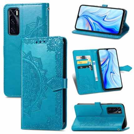 Mandala Embossing Pattern Horizontal Flip Leather Case with Holder & Card Slots & Wallet & Lanyard, For OPPO A54 4G, For OPPO Realme 8 / 8 Pro 4G, For OPPO Realme 8 5G / Realme V13 5G, For vivo V20 SE
