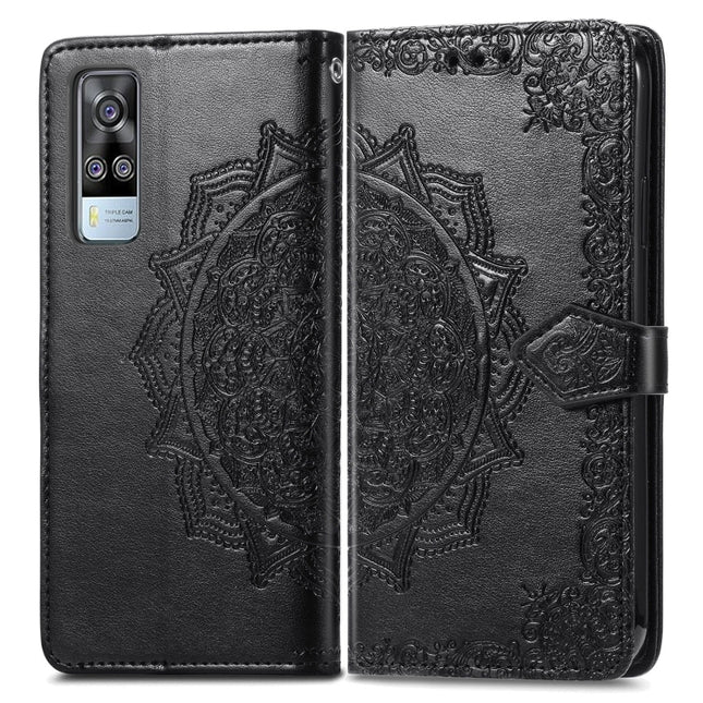 Mandala Embossing Pattern Horizontal Flip Leather Case with Holder & Card Slots & Wallet & Lanyard, For vivo Y51, For Sony Xperia 1 III, For Sony Xperia 10 III, For Xiaomi Mi 11 Pro