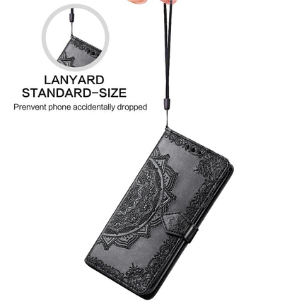 Mandala Embossing Pattern Horizontal Flip Leather Case with Holder & Card Slots & Wallet & Lanyard, For vivo Y51, For Sony Xperia 1 III, For Sony Xperia 10 III, For Xiaomi Mi 11 Pro