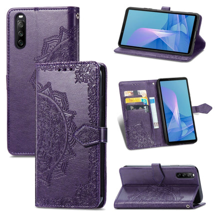 Mandala Embossing Pattern Horizontal Flip Leather Case with Holder & Card Slots & Wallet & Lanyard, For vivo Y51, For Sony Xperia 1 III, For Sony Xperia 10 III, For Xiaomi Mi 11 Pro