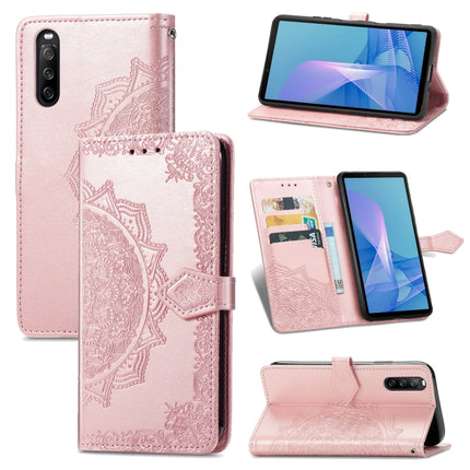 Mandala Embossing Pattern Horizontal Flip Leather Case with Holder & Card Slots & Wallet & Lanyard, For vivo Y51, For Sony Xperia 1 III, For Sony Xperia 10 III, For Xiaomi Mi 11 Pro