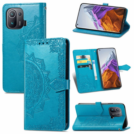 Mandala Embossing Pattern Horizontal Flip Leather Case with Holder & Card Slots & Wallet & Lanyard, For vivo Y51, For Sony Xperia 1 III, For Sony Xperia 10 III, For Xiaomi Mi 11 Pro