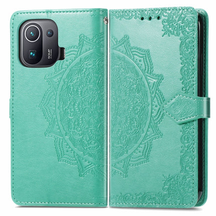 Mandala Embossing Pattern Horizontal Flip Leather Case with Holder & Card Slots & Wallet & Lanyard, For vivo Y51, For Sony Xperia 1 III, For Sony Xperia 10 III, For Xiaomi Mi 11 Pro