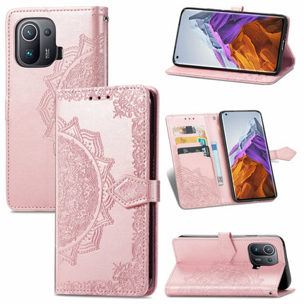 Mandala Embossing Pattern Horizontal Flip Leather Case with Holder & Card Slots & Wallet & Lanyard, For vivo Y51, For Sony Xperia 1 III, For Sony Xperia 10 III, For Xiaomi Mi 11 Pro