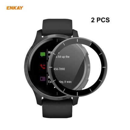 2 PCS ENKAY Hat-Prince 3D Full Screen Soft PC Edge + PMMA HD Screen Protector Film, For Redmi Watch (2 PCS), For Huawei B6 (2 PCS), For Venu 2 / Vivoactive 4 45mm (2 PCS), For Garmin Venu 2S / Vivoactive 4S 40mm (2 PCS)���������������������������������...