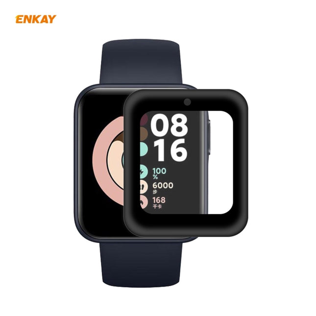 ENKAY Hat-Prince 3D Full Screen Soft PC Edge + PMMA HD Screen Protector Film, For Redmi Watch (1 PCS), For Huawei B6 (1 PCS), For Venu 2 / Vivoactive 4 45mm (1 PCS), For Garmin Venu 2S / Vivoactive 4S 40mm (1 PC), For Huawei Band 6 / Honor Band 6 (1 PCS)