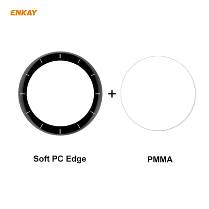 ENKAY Hat-Prince 3D Full Screen Soft PC Edge + PMMA HD Screen Protector Film, For Venu 2 / Vivoactive 4 45mm (1 PCS), For Garmin Venu 2S / Vivoactive 4S 40mm (1 PC), For Redmi Watch (1 PCS), For Huawei B6 (1 PCS), For Huawei Band 6 / Honor Band 6 (1 PCS)