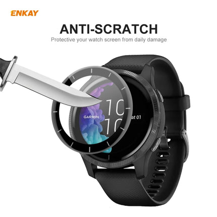 ENKAY Hat-Prince 3D Full Screen Soft PC Edge + PMMA HD Screen Protector Film, For Venu 2 / Vivoactive 4 45mm (1 PCS), For Garmin Venu 2S / Vivoactive 4S 40mm (1 PC), For Redmi Watch (1 PCS), For Huawei B6 (1 PCS), For Huawei Band 6 / Honor Band 6 (1 PCS)