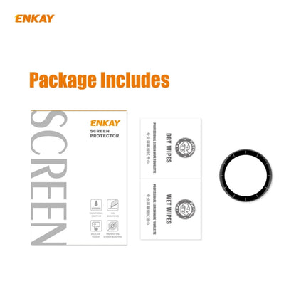 ENKAY Hat-Prince 3D Full Screen Soft PC Edge + PMMA HD Screen Protector Film, For Venu 2 / Vivoactive 4 45mm (1 PCS), For Garmin Venu 2S / Vivoactive 4S 40mm (1 PC), For Redmi Watch (1 PCS), For Huawei B6 (1 PCS), For Huawei Band 6 / Honor Band 6 (1 PCS)