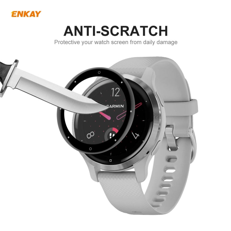 ENKAY Hat-Prince 3D Full Screen Soft PC Edge + PMMA HD Screen Protector Film, For Garmin Venu 2S / Vivoactive 4S 40mm (1 PC), For Redmi Watch (1 PCS), For Huawei B6 (1 PCS), For Venu 2 / Vivoactive 4 45mm (1 PCS), For Huawei Band 6 / Honor Band 6 (1 PCS)