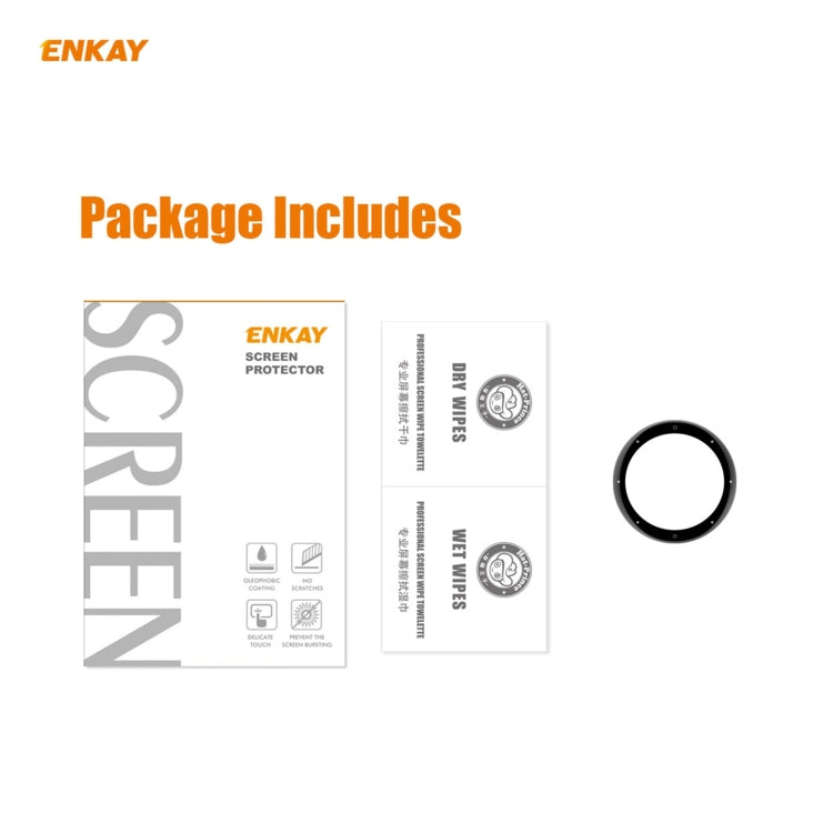 ENKAY Hat-Prince 3D Full Screen Soft PC Edge + PMMA HD Screen Protector Film, For Garmin Venu 2S / Vivoactive 4S 40mm (1 PC), For Redmi Watch (1 PCS), For Huawei B6 (1 PCS), For Venu 2 / Vivoactive 4 45mm (1 PCS), For Huawei Band 6 / Honor Band 6 (1 PCS)