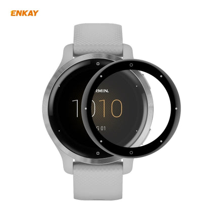 ENKAY Hat-Prince 3D Full Screen Soft PC Edge + PMMA HD Screen Protector Film, For Venu 2 / Vivoactive 4 45mm (1 PCS), For Garmin Venu 2S / Vivoactive 4S 40mm (1 PC), For Redmi Watch (1 PCS), For Huawei B6 (1 PCS), For Huawei Band 6 / Honor Band 6 (1 PCS)