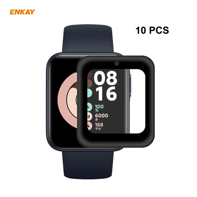10 PCS ENKAY Hat-Prince 3D Full Screen Soft PC Edge + PMMA HD Screen Protector Film, For Venu 2 / Vivoactive 4 45mm (10 PCS), For Garmin Venu 2S / Vivoactive 4S 40mm (10 PCS), For Redmi Watch (10 PCS), For Huawei B6 (10 PCS)                            ...