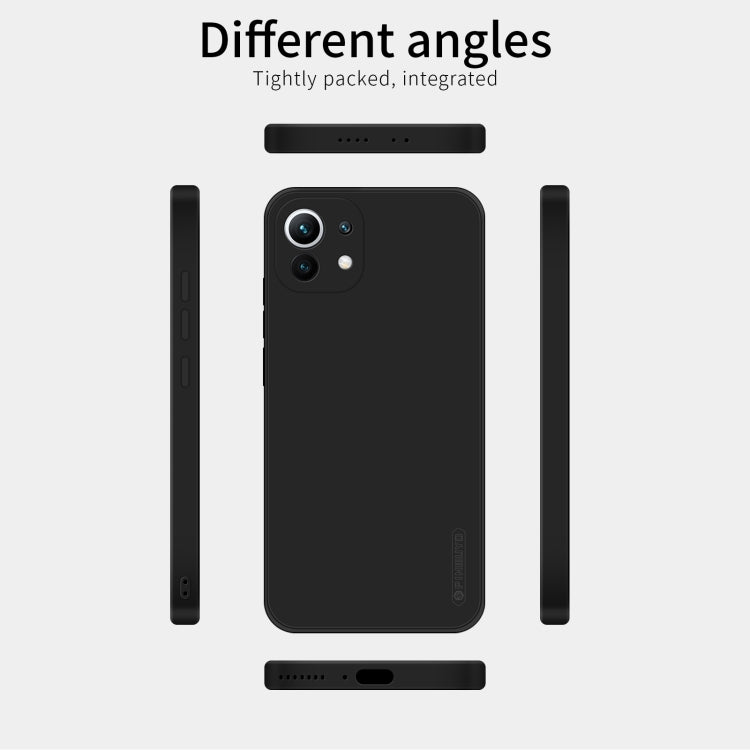 PINWUYO Touching Series Liquid Silicone TPU Shockproof Case, For Xiaomi Mi 11, For Xiaomi Mi 11 Lite, For Xiaomi Mi 11 Ultra