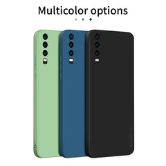 PINWUYO Sense Series Liquid Silicone TPU Mobile Phone Case, For Huawei P30, For Huawei P30 Pro, For Huawei P30 lite / Nova 4e, For Huawei P40, For Huawei P40 Pro, For Huawei Mate 30, For Huawei Mate 30 Pro, For Huawei Mate 40