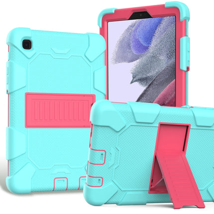 For Samsung Galaxy Tab A7 Lite T220 / T225 Two-Color Robot Shockproof Silicone + PC Protective Case with Holder, For Samsung Galaxy Tab A7 Lite T220