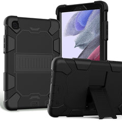 For Samsung Galaxy Tab A7 Lite T220 / T225 Two-Color Robot Shockproof Silicone + PC Protective Case with Holder, For Samsung Galaxy Tab A7 Lite T220