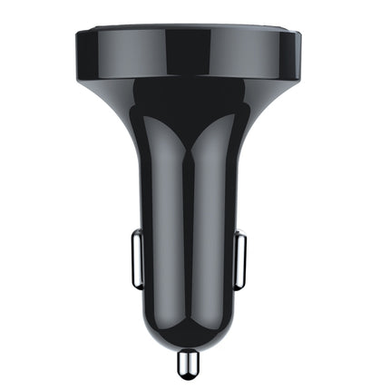 F9 Car MP3 Modulator Player Wireless Hands-free Audio Receiver Dual USB Fast Charger FM Transmitter Car Kit, F9