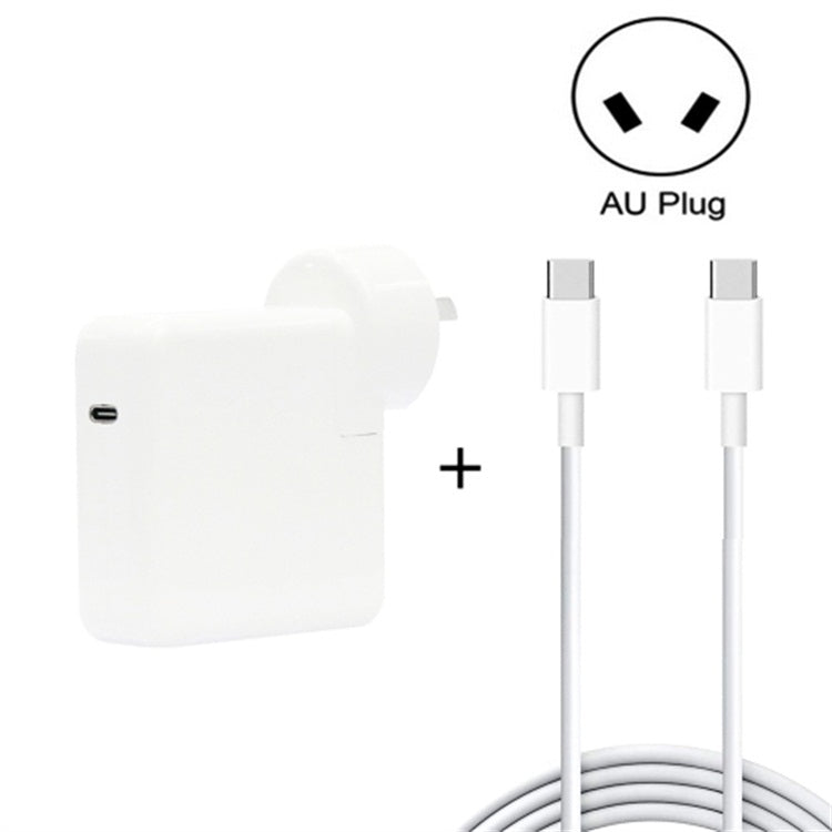 96W USB-C / Type-C Power Adapter Portable Charger with 1.8m USB-C / Type-C to USB-C / Type-C Charging Cable,