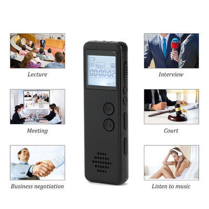 SK-299 Large-Capacity Memory MP3 Voice Recorder MP3 Player Voice Recording For Meeting Class Electronics Supplies