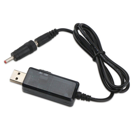 KWS-912V USB Boost Converter DC 5V to 9V 12V Converter Cable + 3.5x1.35mm Plug Set, 5V to 9V / 12V