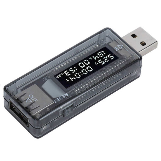 KWS-V21 QC2.0 USB Current Voltage Tester Charge Detector, Multimeter, Power Capacity Meter, KWS-V21