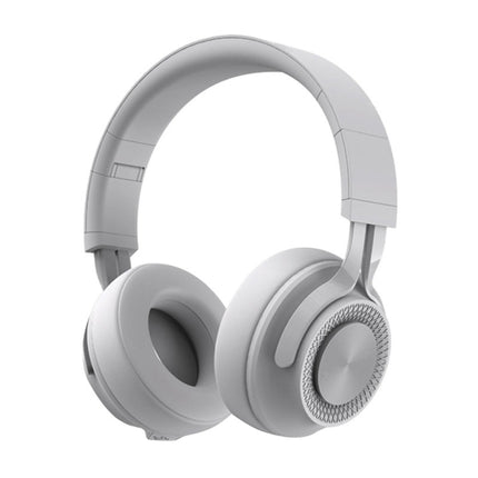 Fingertime P1 Wireless Bluetooth 5.0 Stereo Soft Leather Earmuffs Foldable Headset Built-in Mic for PC / Cell Phones
