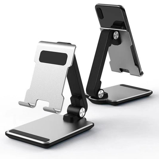 Foldable Tablet Desk Holder, Aluminum Alloy Base for iPad, Huawei Etc