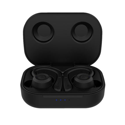 T20 TWS Bluetooth Hooks Wireless Sports Headphones with Charging Box IPX6 Waterproof Noise-cancelling Earphones