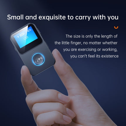 C33 Bluetooth 5.0 Audio Receiver Transmitter Portable MP3 Player with LCD Display Support Remote Control Camera