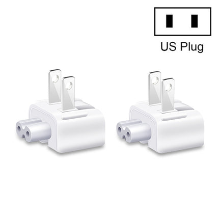 2 PCS XJ01 Power Adapter for iPad 10W 12W Charger & MacBook Series Charger, US Plug, US Plug