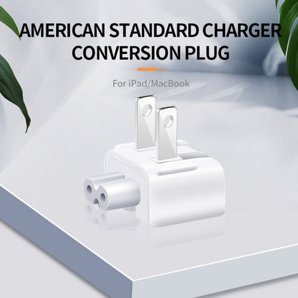 2 PCS XJ01 Power Adapter for iPad 10W 12W Charger & MacBook Series Charger, US Plug, US Plug