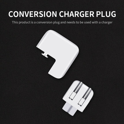 2 PCS XJ01 Power Adapter for iPad 10W 12W Charger & MacBook Series Charger, US Plug, US Plug