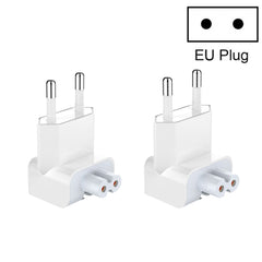 2 PCS XJ01 Power Adapter for iPad 10W 12W Charger & MacBook Series Charger, EU Plug, EU Plug