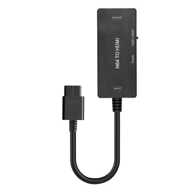 1080P N64 to HDMI Digital Analog Converter Video Cable Adapter, 1080P Adapter