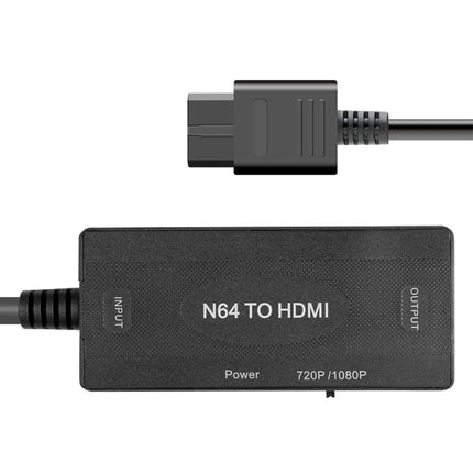 1080P N64 to HDMI Digital Analog Converter Video Cable Adapter, 1080P Adapter