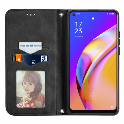Retro Skin Feel Business Magnetic Horizontal Flip Leather Case With Holder & Card Slots & Wallet & Photo Frame, For OPPO A94 5G, For OPPO A54 5G, For OPPO Reno 5 5G, For OPPO Reno 5 5G X3 Lite, For OPPO Realme C21