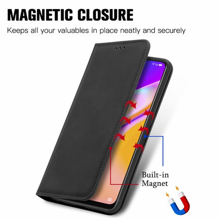 Retro Skin Feel Business Magnetic Horizontal Flip Leather Case With Holder & Card Slots & Wallet & Photo Frame, For OPPO A94 5G, For OPPO A54 5G, For OPPO Reno 5 5G, For OPPO Reno 5 5G X3 Lite, For OPPO Realme C21