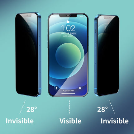 2 PCS ENKAY Hat-Prince Full Coverage 28 Degree Privacy Screen Protector Anti-spy Tempered Glass Film, For iPhone 12 / 12 Pro, For iPhone 12 mini, For iPhone 12 Pro Max, For iPhone 11 Pro / XS / X, For iPhone 11 / XR, For iPhone 11 Pro Max