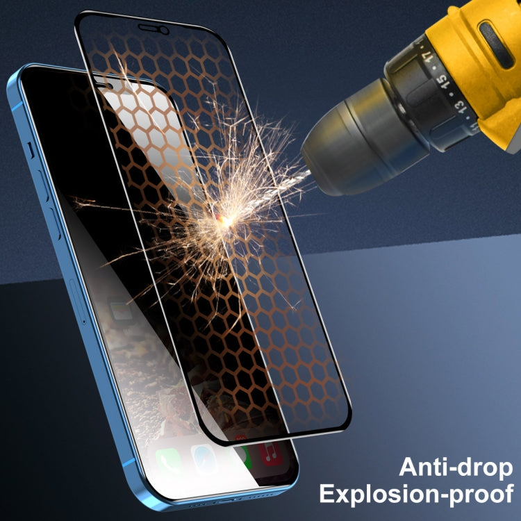 2 PCS ENKAY Hat-Prince Full Coverage 28 Degree Privacy Screen Protector Anti-spy Tempered Glass Film, For iPhone 12 / 12 Pro, For iPhone 12 mini, For iPhone 12 Pro Max, For iPhone 11 Pro / XS / X, For iPhone 11 / XR, For iPhone 11 Pro Max