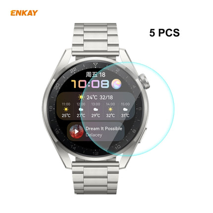 For Huawei WATCH 3 Pro 48mm ENKAY Hat-Prince 0.2mm 9H 2.15D Curved Edge Tempered Glass Screen Protector Watch Film, For Huawei WATCH 3 Pro 48mm (1 PC), For Huawei WATCH 3 Pro 48mm (2 PCS), For Huawei WATCH 3 Pro 48mm (5 PCS)                            ...