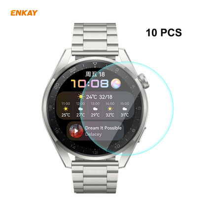 For Huawei WATCH 3 Pro 48mm ENKAY Hat-Prince 0.2mm 9H 2.15D Curved Edge Tempered Glass Screen Protector Watch Film, For Huawei WATCH 3 Pro 48mm (1 PC), For Huawei WATCH 3 Pro 48mm (2 PCS), For Huawei WATCH 3 Pro 48mm (5 PCS)                            ...
