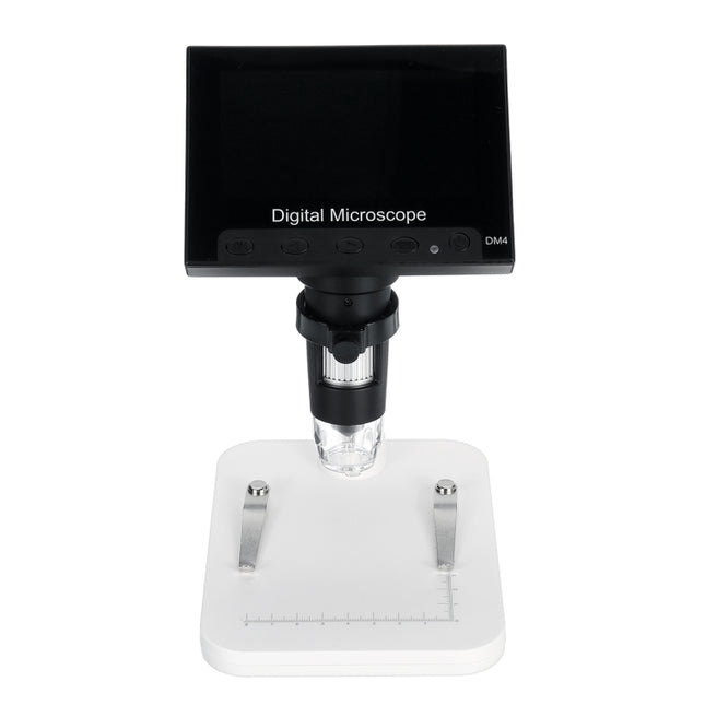 DM4 4.3 Inch LCD Digital Microscope Endoscope with Recording and Stand, HD, 720P, 1000X Zoom