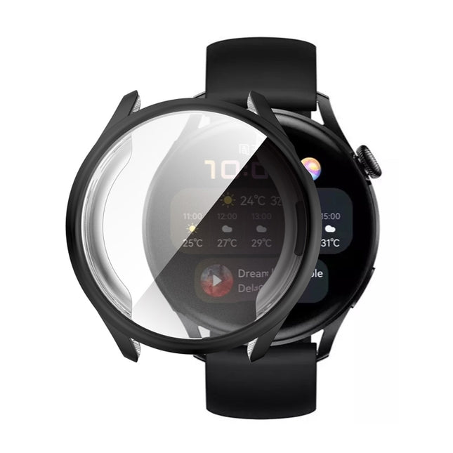 For Huawei Watch 3 46mm ENKAY Hat-Prince Full Coverage Transparent Soft Case TPU HD Clear Cover