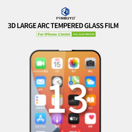 PINWUYO 9H 3D Curved Full Screen Explosion-proof Tempered Glass Film, For iPhone 13 mini, For iPhone 13 / 13 Pro, For iPhone 13 Pro Max