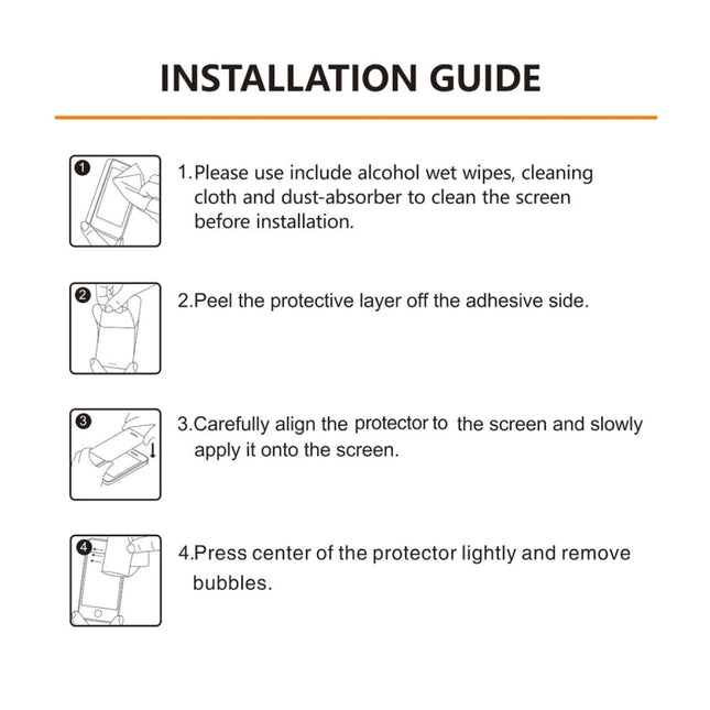 ENKAY Hat-Prince Full Glue 0.26mm 9H 2.5D Tempered Glass Screen Protector Full Coverage Film