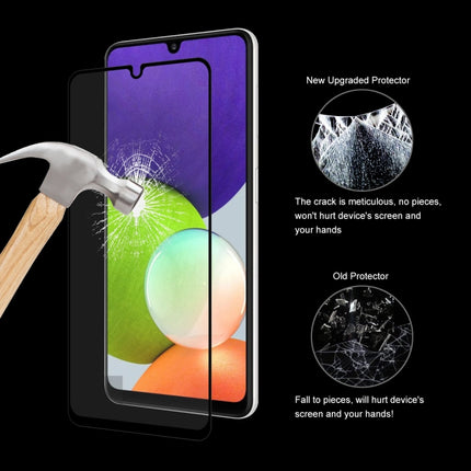 10 PCS ENKAY Hat-Prince Full Glue 0.26mm 9H 2.5D Tempered Glass Screen Protector Full Coverage Film, For Samsung Galaxy A22 4G, For Samsung Galaxy A22 5G, For Samsung Galaxy F22 / M22, For Honor 50 SE (10 PCS), For Samsung Galaxy F52 5G /G62 /M62������...